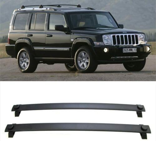 2Pcs Fits for 2006-2010 Jeep Commander Roof Rack Crossbars Cross Bars Carrier