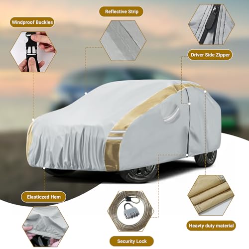Image of Car Cover Custom Fit for Honda CR-V 1997-2026
