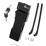 ZIEGER Fahrradschloss Fold 900 – Faltschloss mit verstärkten 7 mm Stahlgliedern & Halterung