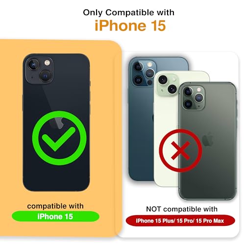 Image of amazon basics Pro Hybrid Magsafe Case Compatible with iPhone 15 | All-Round Protection | Scratch-Resistant - Transparent