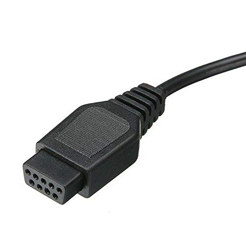 BIG BOOM® 9 Pin Extension Cable for Sega Genesis 2/3 Megadrive 2 Controller D5H7