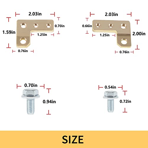 Bzsunway Extreme Duty Battery Terminals for 2018-2022 Jeep Wrangler JL & Gladiator JT - Thumbnail 7