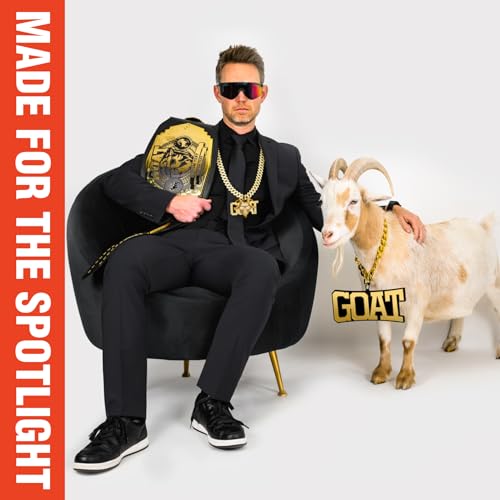 TrophySmack GOAT 6lb Custom Championship Belt (Greatest of All Time)2