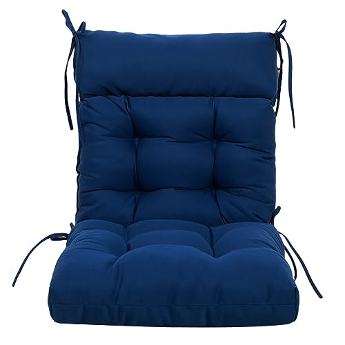 Coussin de chaise de patio extérieur 50x22 épais en osier
