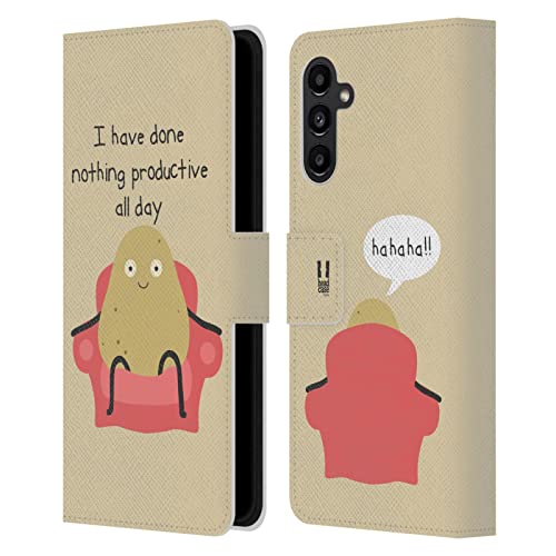 Étui portefeuille anti-choc Samsung A13 5G Paresseux en cuir synthétique