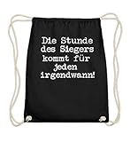 Moderner Gymsac. Der Hingucker in der City oder auf jedem Festival mit hochwertigem Druck. Freu dich auf deinen Gymsac