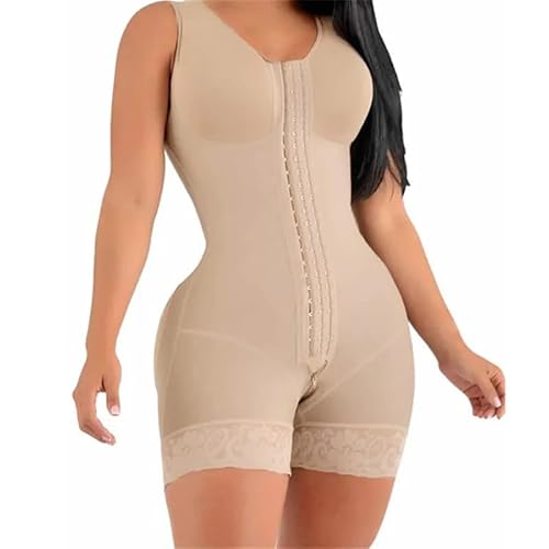 Cinta Macacão Levanta Bumbum Faixa Modeladora Body Use Com Vestido Cor:Bege;Tamanho:48;Gênero:Femini