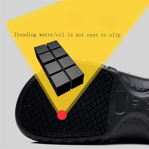Sapatos Largos De Chef Masculinos, Inverno Quente Cozinha Chef Serviço De Comida Deslizamento Em Cal