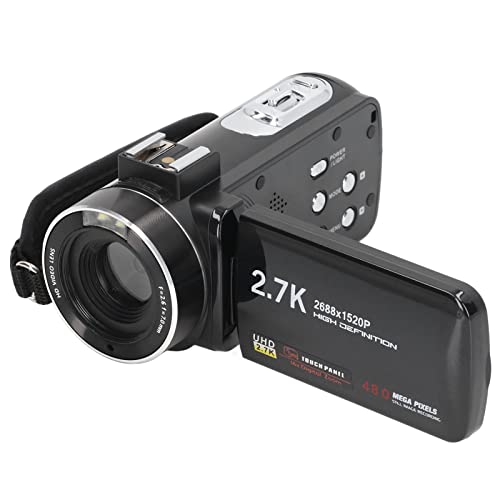 Caméra HD à objectif fixe 2,7K et capteur 30MP avec stabilisation