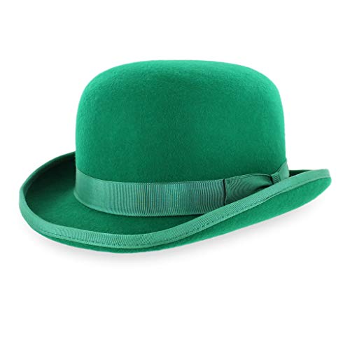 Bowler hat green Clearance