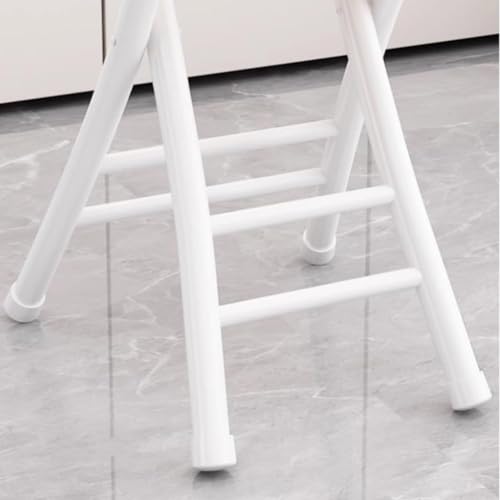 Tabouret de bar pliant avec siege rembourre confortable 47 cm