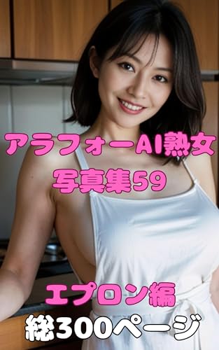 アラフォーai熟女写真集59: AI YOKOのエプロン姿編