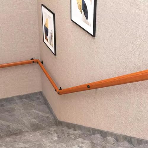 Rampe d'escalier en bois 150 cm courante antidérapante