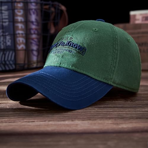 FK FORKICKS Boné de beisebol unissex ajustável de algodão clássico baixo perfil casual moda jeans pa