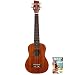 Sawtooth ST-UKE-MT-KIT-1 Mahogany Tenor Ukulele with Quick Start Guide, Natural Satin