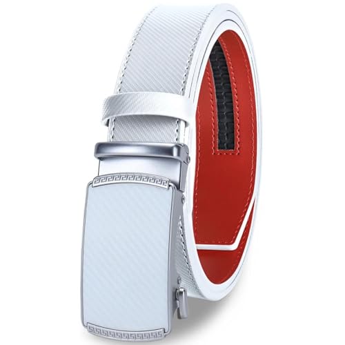 Ceinture cuir boucle automatique réglable sans trou pour homme et femme
