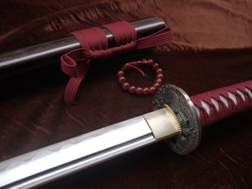 MysticalBlades Two Piece Ninja Blade Set with Cord-Wrapped Handle and Nylon Sheath