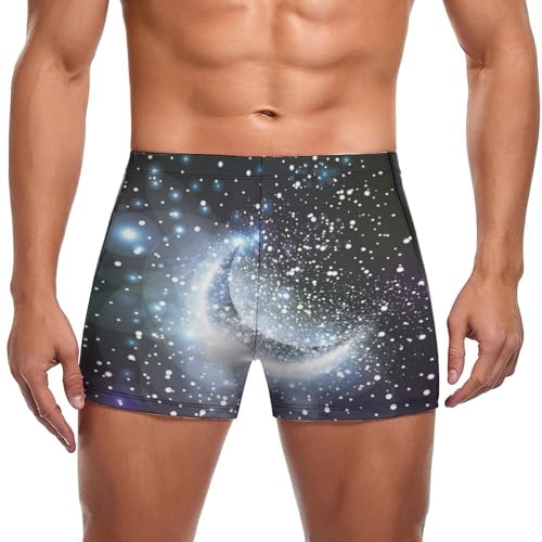 Short de bain homme scintillant avec séchage rapide pour le surf