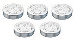 Uhrenbatterie Renata Swiss Made Renata 379 oder SR521SW OR AG0 1.5V (5 x 379 oder SR 521 SW)