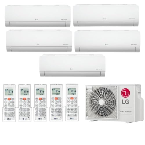 Ar Condicionado Multi Split Inverter 48000 Btus Lg (4x12000 + 24000) Quente/frio Z5uw48gfb1.awgzbr3-220v