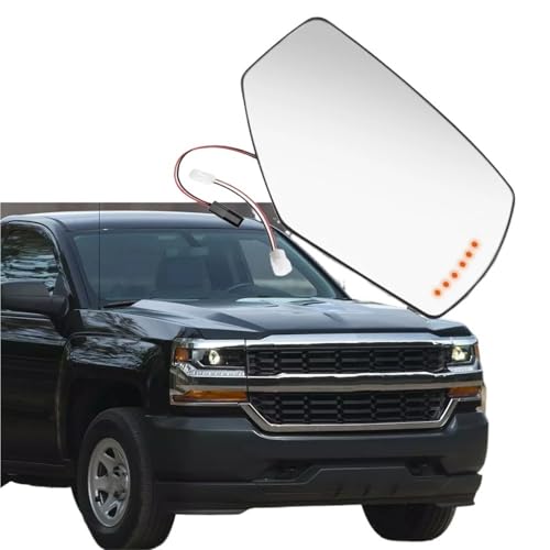 Glace de rétroviseur électrique pour Silverado 2015 2016 2017 remplacement OEM - 2