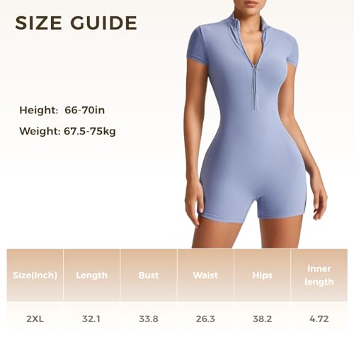 Overol de entrenamiento para mujer con cremallera frontal cuello alto XXL 3
