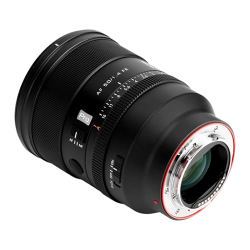 Image of VILTROX 50mm f1.4 Pro FE Lens, AF 50mm f /1.4 FE for Sony E, F1.4 Bright Aperture Prime Lens for Sony FE a7iv a7c ii a7rv a1 ii a6600 a6700 zve1 zv-e10 ii a9 ii A93