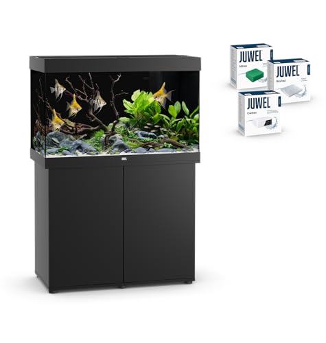 JUWEL Aquarium Rio 290 Kombination Schwarz Premium-Bundle