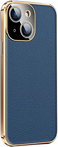 Étui pour iPhone 14 Plus housse de protection antichoc en cuir 5G