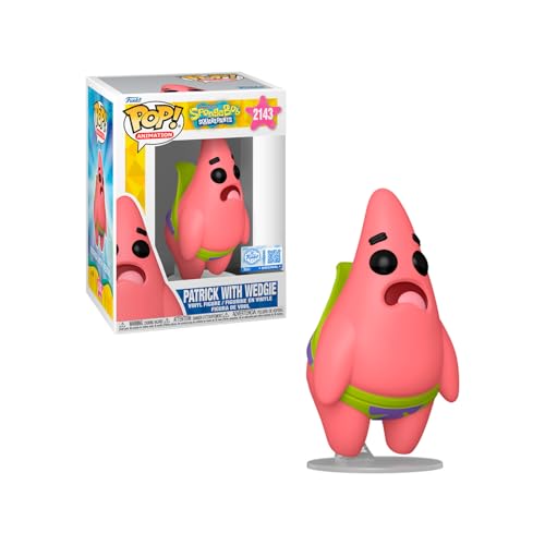 Candide, Boneco, Funko POP! Cuecão do Patrick, Exclusivo Bob Esponja - 14 cm