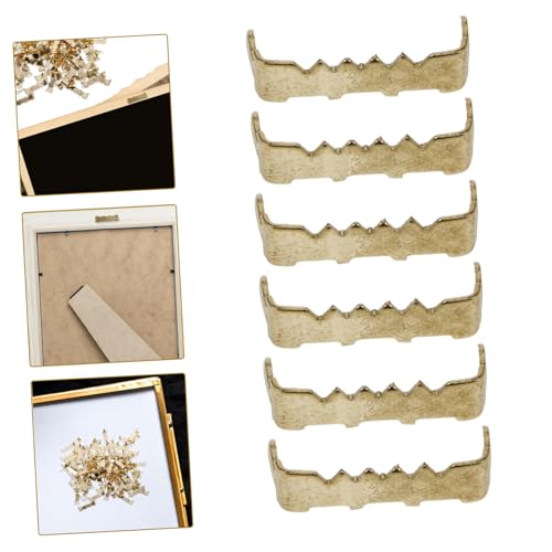 Image of HOMSFOU 100pcs Picture Frame Hangers Hardware for Hidden Wall Hanging for Photos and Artwork Easy Installation