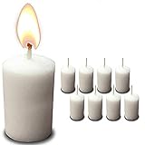 Ner Mitzvah 3 Hour Neironim Candles - Shabbat and Votive Wax Candle - 24 Count