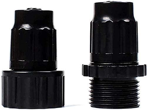 3 Sets Garden Expandable Hose Repair Kit Faucet Adapter Female Male 3/4 Inch Hose Connectors With Extra Rubber Washers #TOP1