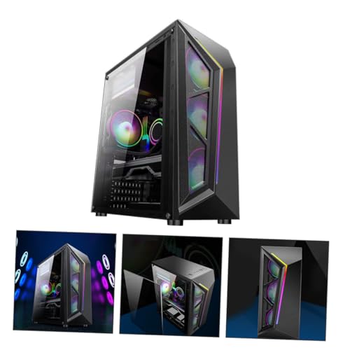 Boîtier PC ATX avec éclairage LED pour refroidir les composants gamer