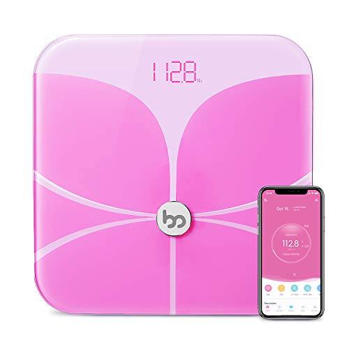 Femometer Butterfly Bluetooth Body Fat Scale - Smart BMI Scale - Digital Bathroom Wireless Weight Scale, Body Composition Analyzer with App