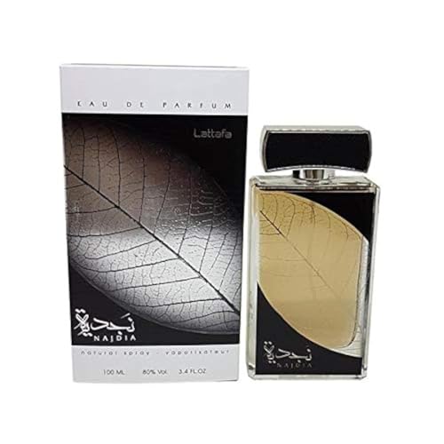 Najdia Silver by Lattafa Perfumes 100 ml EDP Arabian Fresh Citrus Moschus Parfüm Spray
