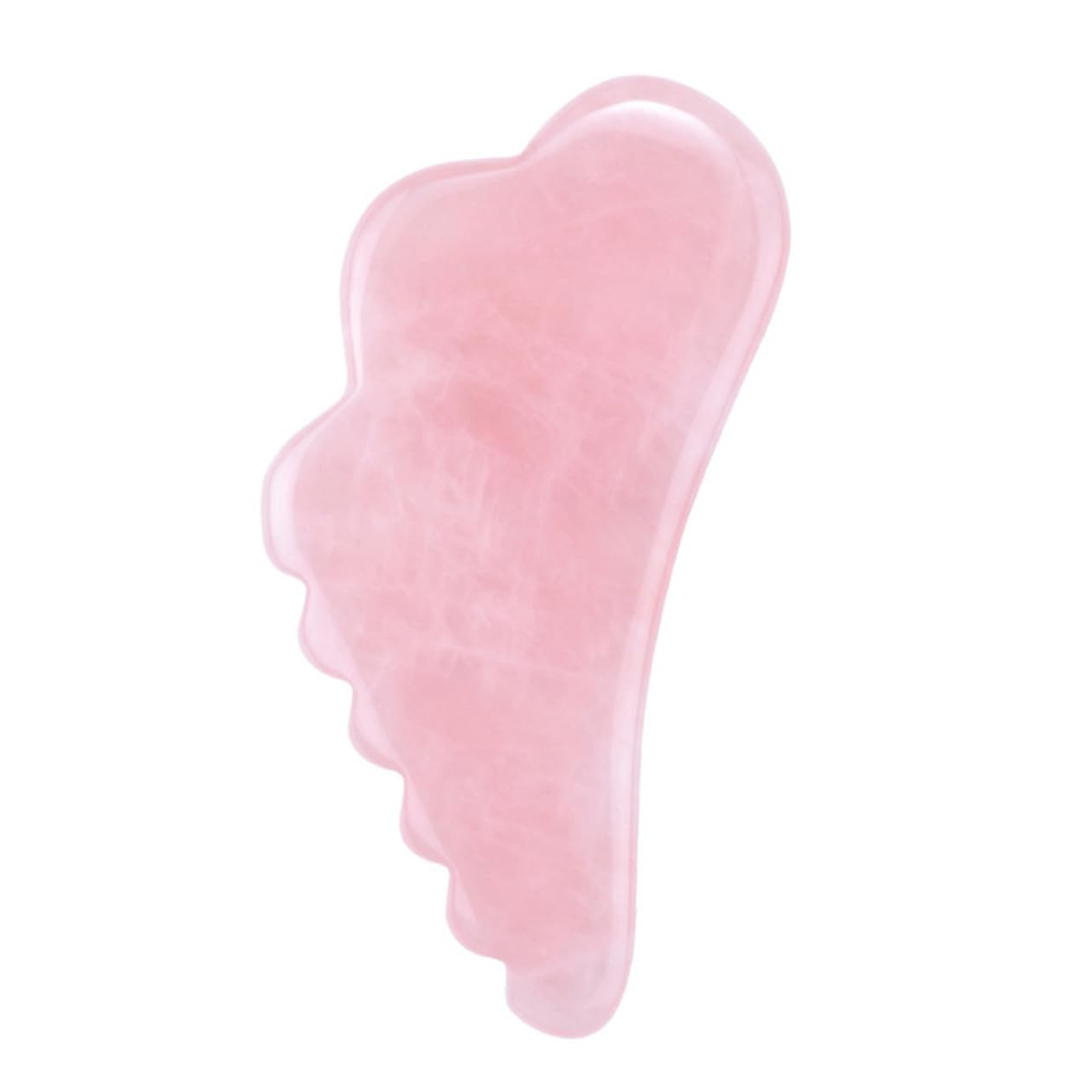 SEWOART Gua Sha Facial Tool Skin Care Accessories Face Massage Therapy Pink Crystal