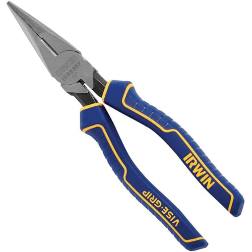 Alicates de punta larga Irwin Vise-Grip 1968337 de 8 " para corte de cables y electricidad 2