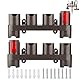 RTop Wandhalterung Zubehörhalter für Dyson Gen5 G5 V15 V12 V11 V10 V8 V7 Staubsaugerzubehör, Dyson Aufsatzhalter (10 Aufbewahrungsbuchsen, 2er Pack)