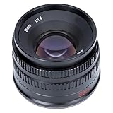 Lens, 35-mm-F1.4-APS-C-Festbrennweitenobjektiv, kompatibel mit Fujifilm X-H2, Nikon ZFC Micro 4/3 ZVE10, A6000 und FX30,for Camera(Z)