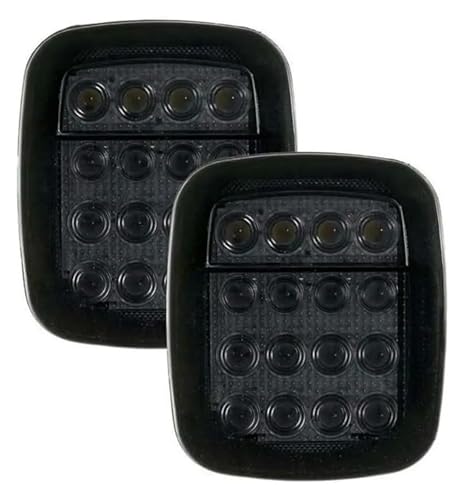 Piloto Trasero para Jeep Wrangler Solución a Luces Débiles en Camiones y Remolques Rojos