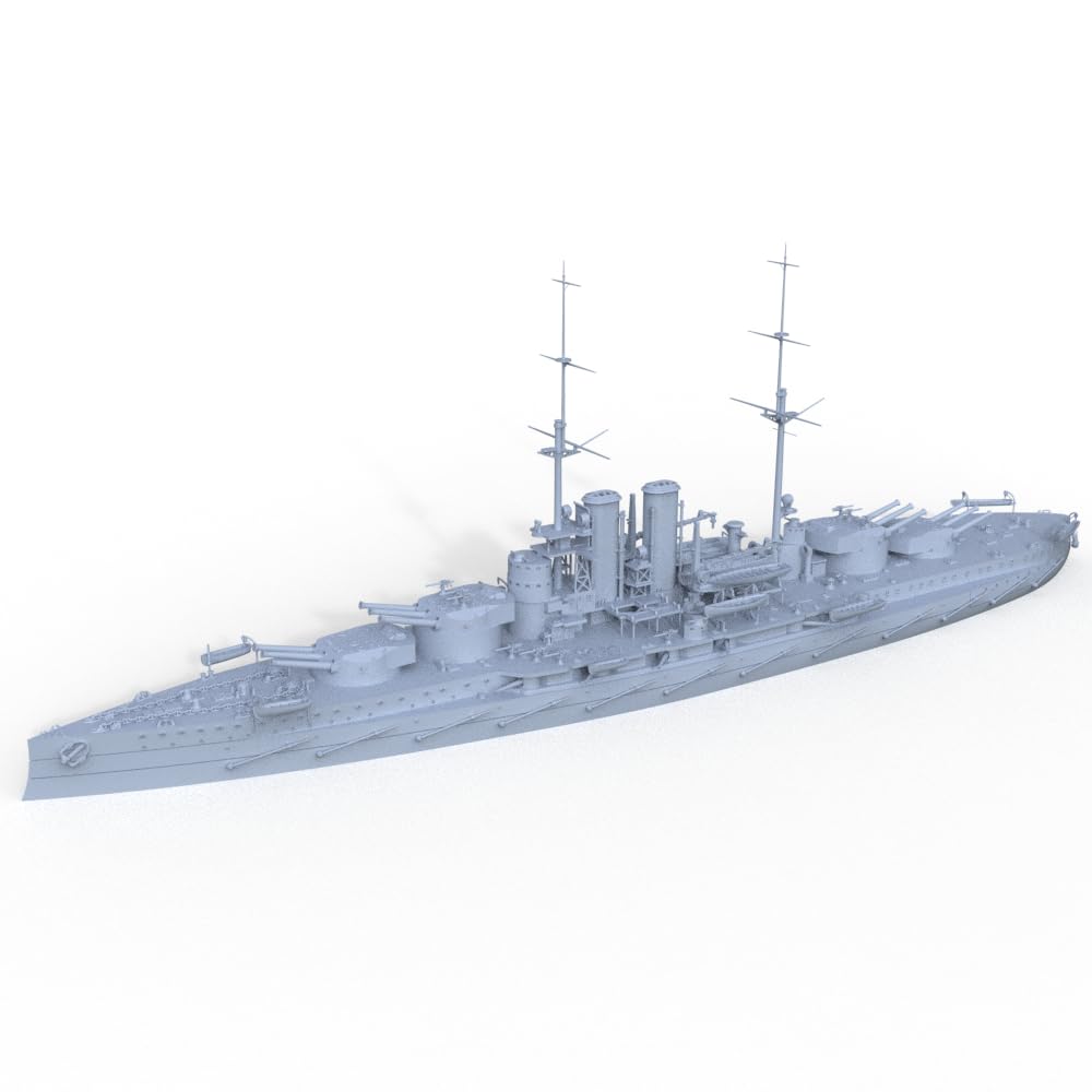 MRY-SFW SSC200501-A 1/200 zestaw do budowy modelu wojskowego SMS Viribus Unitis pancernik segmentowy kadłub
