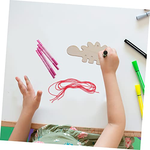 32 Sets Wooden Wind Chimes Rabbit Decor Crafts For Elderly Wood Crafts For Adults Paintable Diy Wind Bell Graffiti Wind Bell Decorative Wind Chime Self Made Material Wood #TOP1