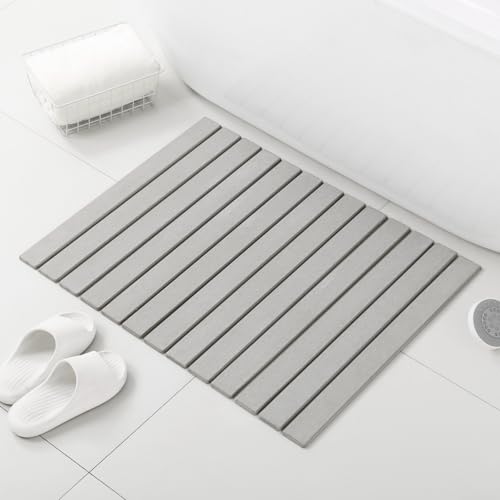 KEYCHAD Large Stone Bath Mat, 31