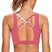 SHEKINI Reggiseno Sportivo da Donna Forte Supporto Schiena Incrociata Imbottito Fitness Running Jogging Yoga Pacchetto Reggiseno Sportivo