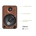 Kanto YU4WALNUT 140W Bookshelf Speakers with Bluetooth - Walnut (Pair) with Kanto SP9 9