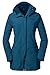 Produktbild Schöffel Damen Ins. Parka Rotterdam L wind- und wasserdichter Damen Parka mit verstellbarer Taille, Wintermantel mit 4-Wege-Stretch und Teddyfutter, moonlit ocean, 46