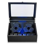 FRUCASE Watch Winder for Automatic Watches Watch Box for 6+6 Automatic Winder with USB Cable