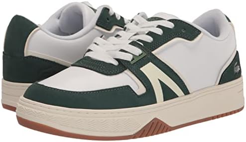 Lacoste Men's L001 Sneaker, White/Gum, 8.5 | Image 6
