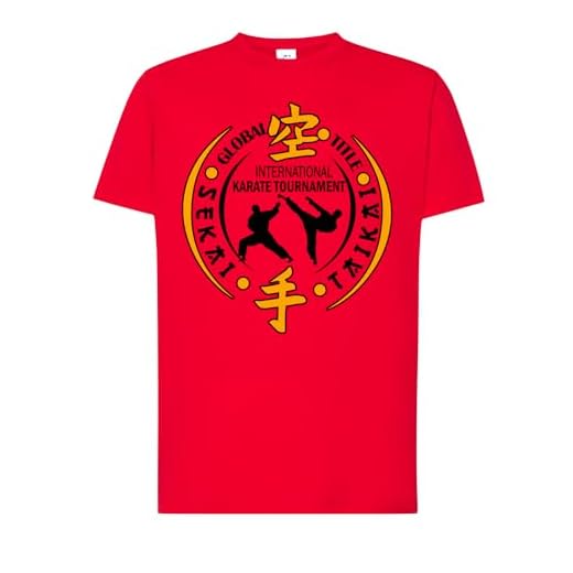 Camiseta Sekai taikai, Camiseta Karate, Camiseta Hombre, Regalo Hombre, Camiseta Cobra Kai, Karate, Camiseta Manga Corta, Regalo Original